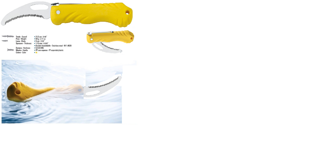 Buoy Edge - Floating Folding Knife with Stainless Steel Blade