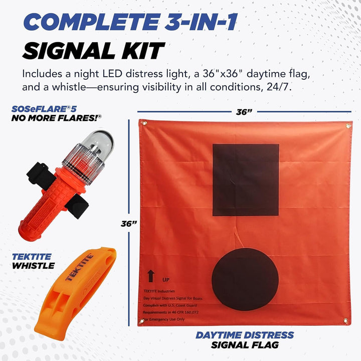SOSeFLARE 5 NIGHT/DAY COMPLETE COMPLIANCE KIT