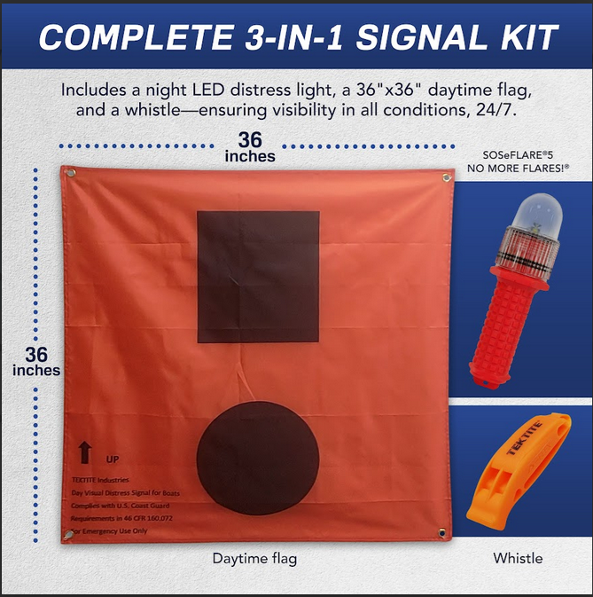 SOSeFLARE 5 NIGHT/DAY COMPLETE COMPLIANCE KIT